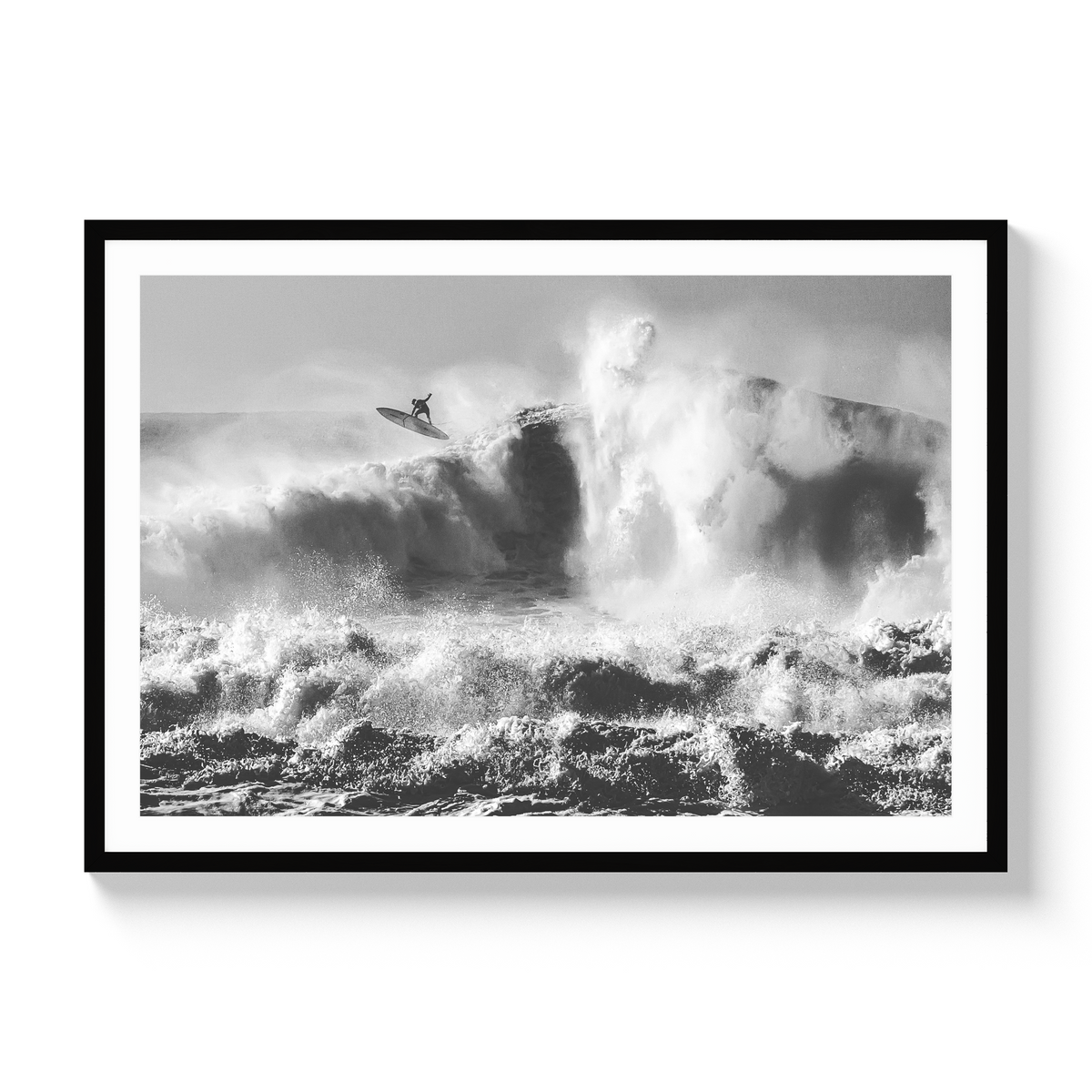 Giants of Nazaré - Gallery / Black / Matted