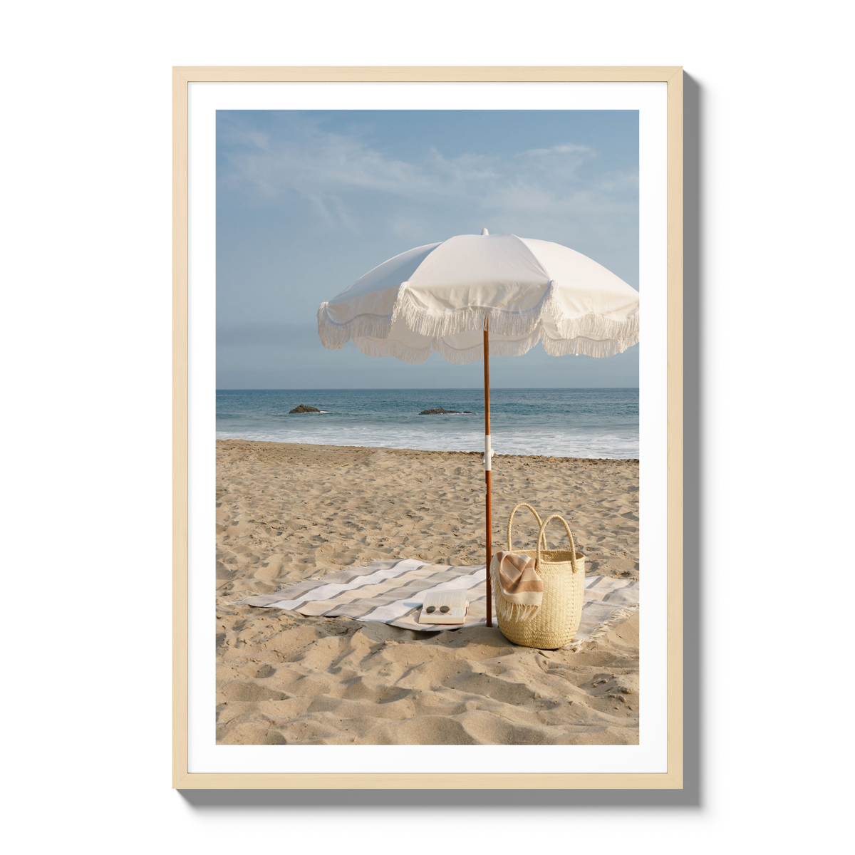 Beach Days - Gallery / Natural / Matted