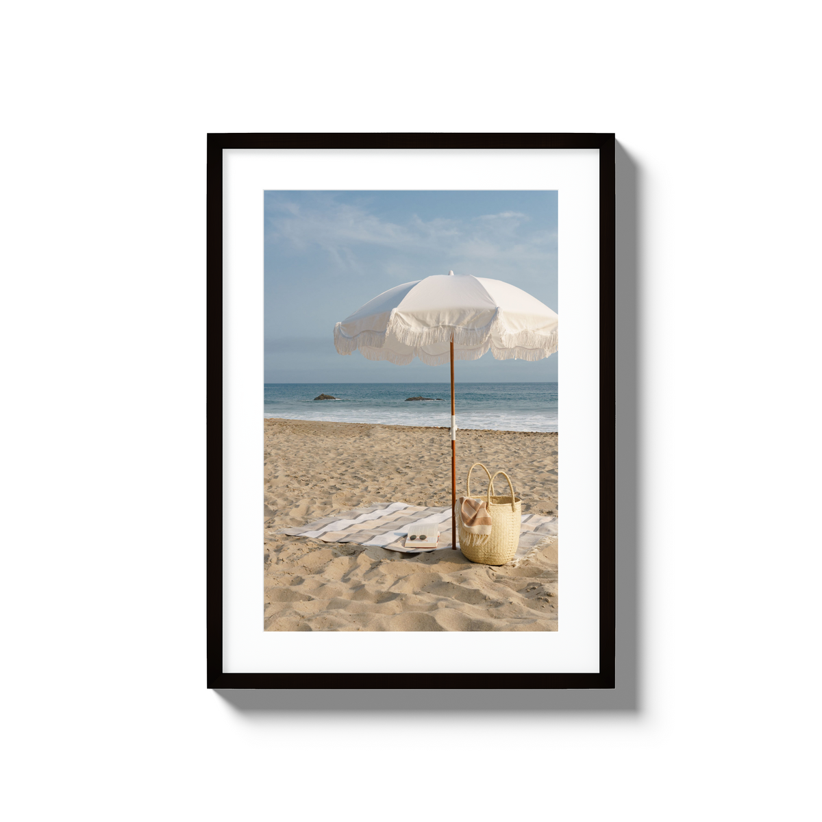 Beach Days - Medium / Black / Matted