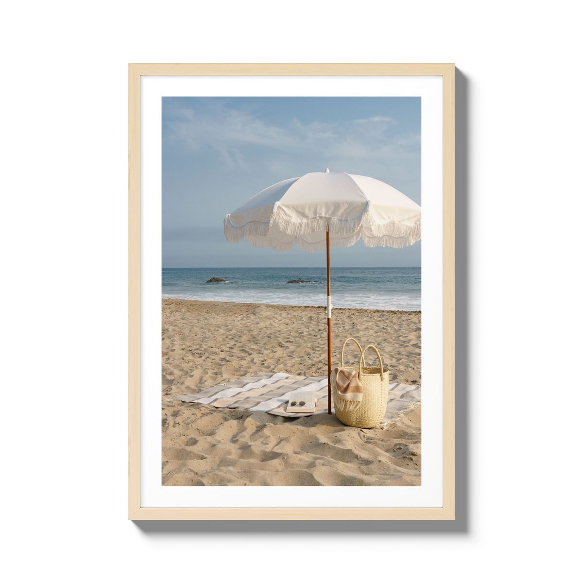 Beach Days - X-Large / Natural / Matted