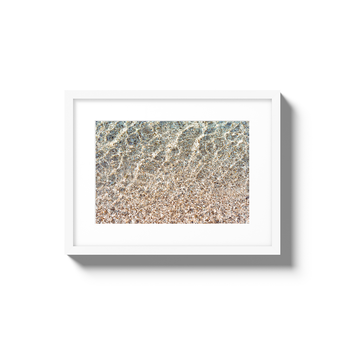 Pebbles - Small / White / Matted