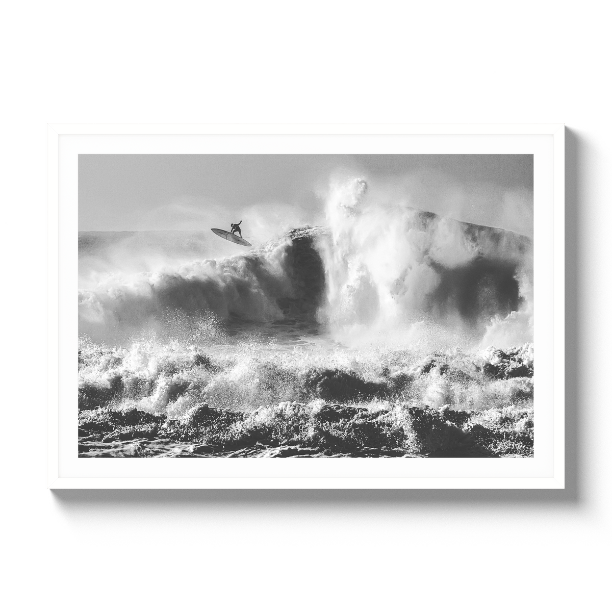 Giants of Nazaré - Gallery / White / Matted