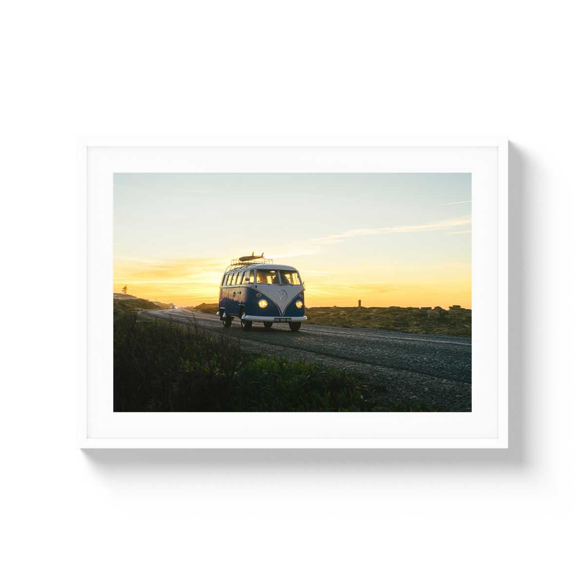 On the Road - Large / White / Matted