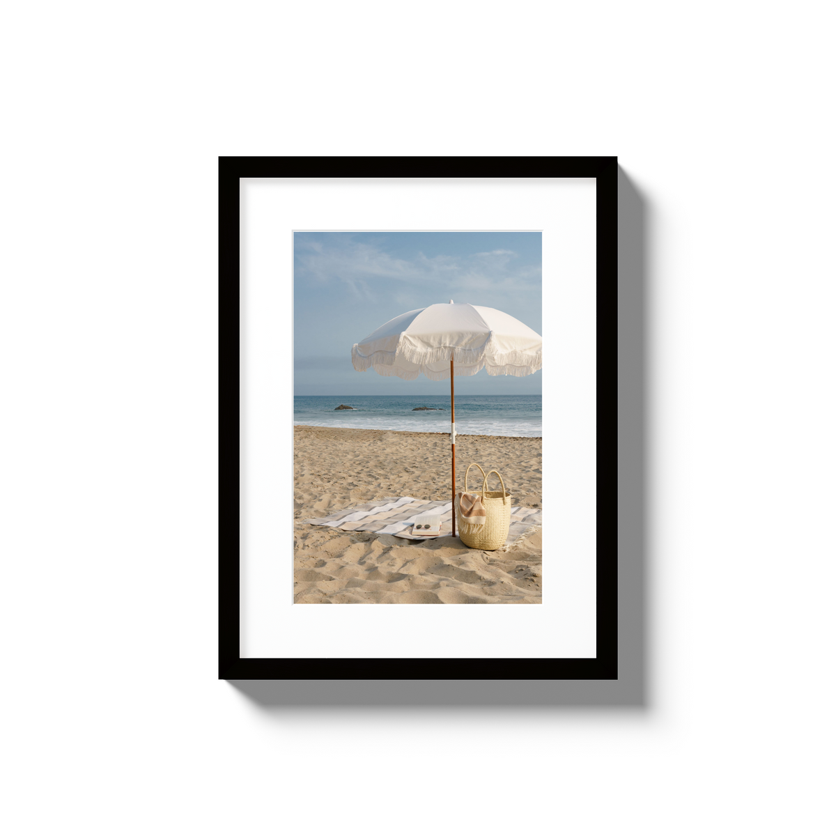 Beach Days - Small / Black / Matted