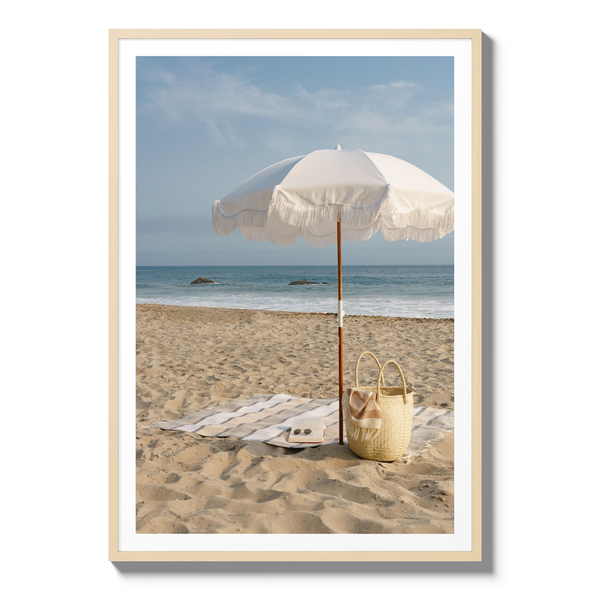 Beach Days - Statement / Natural / Matted