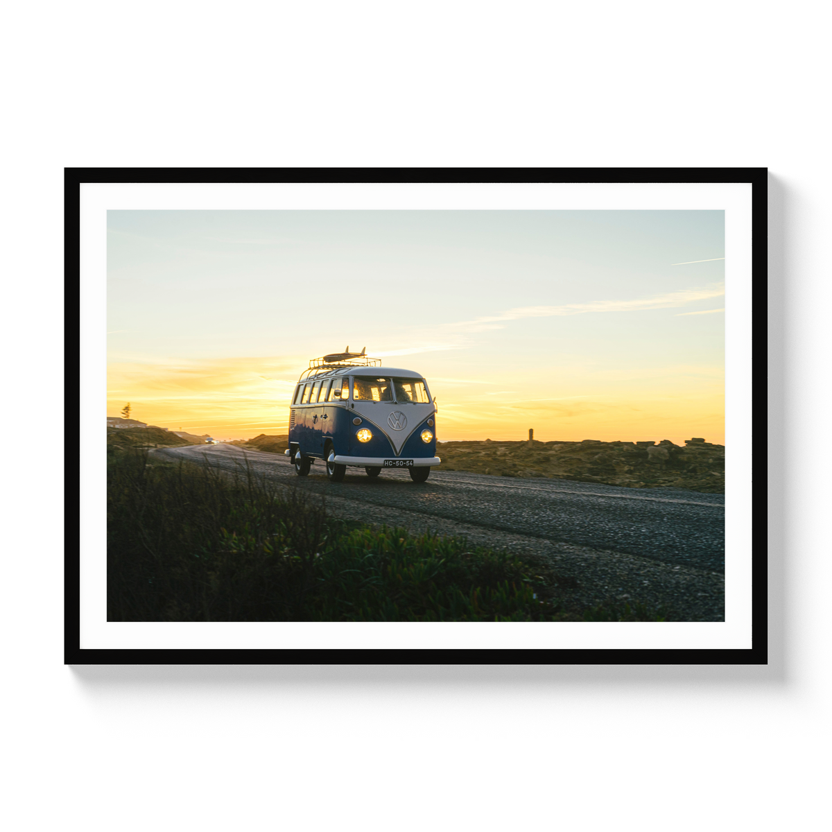 On the Road - Gallery / Black / Matted