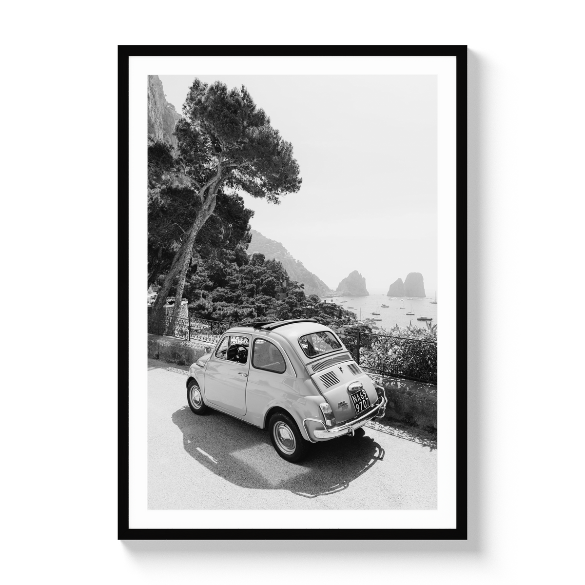 Fiat in Capri - Gallery / Black / Matted