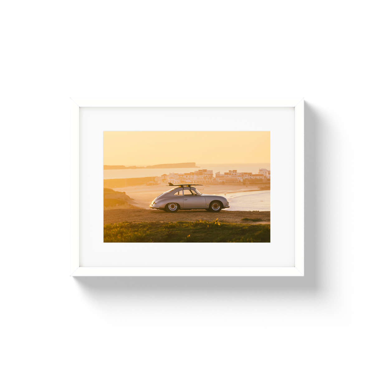 356 Sunset - Small / White / Matted