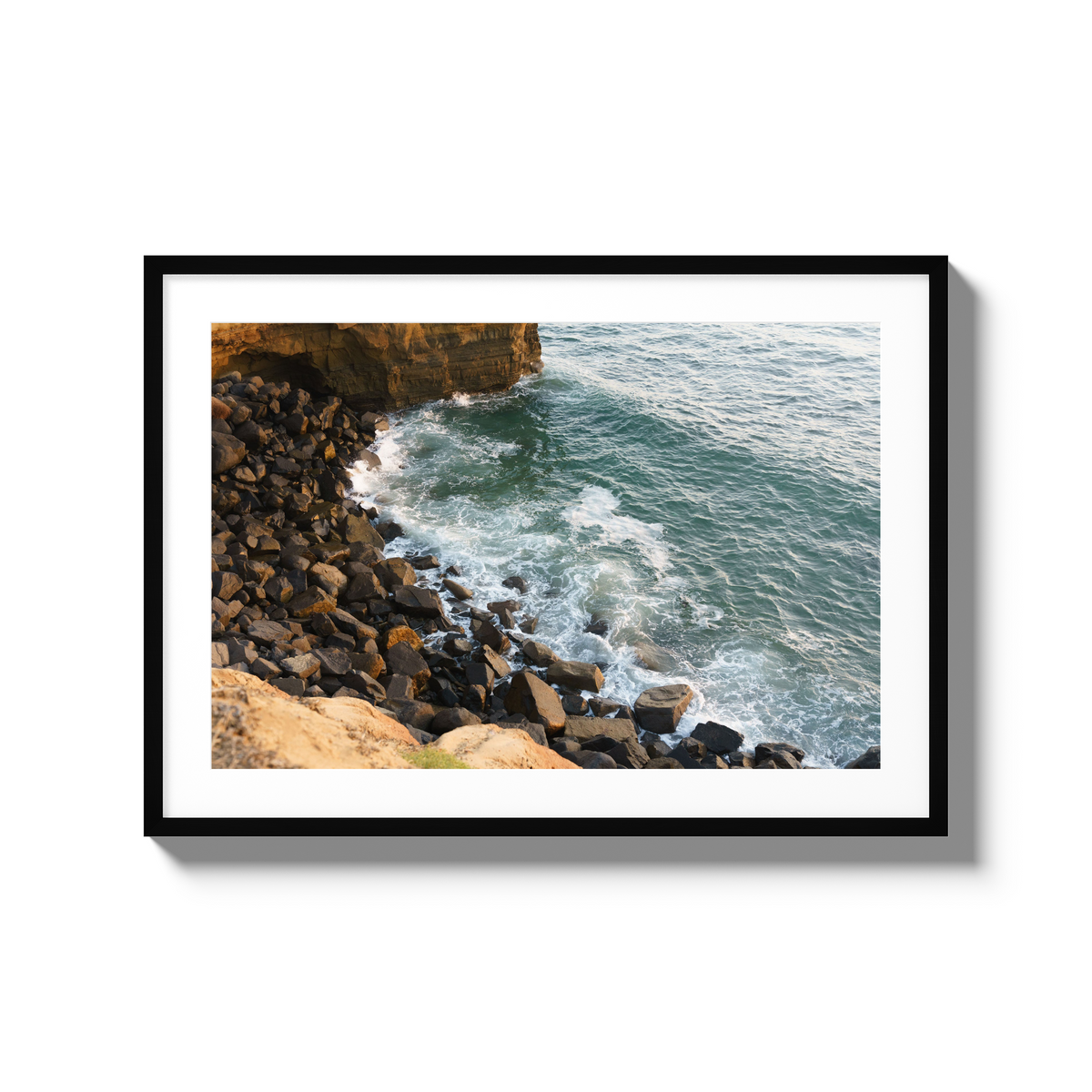 Drop In The Ocean - Large / Black / Matted