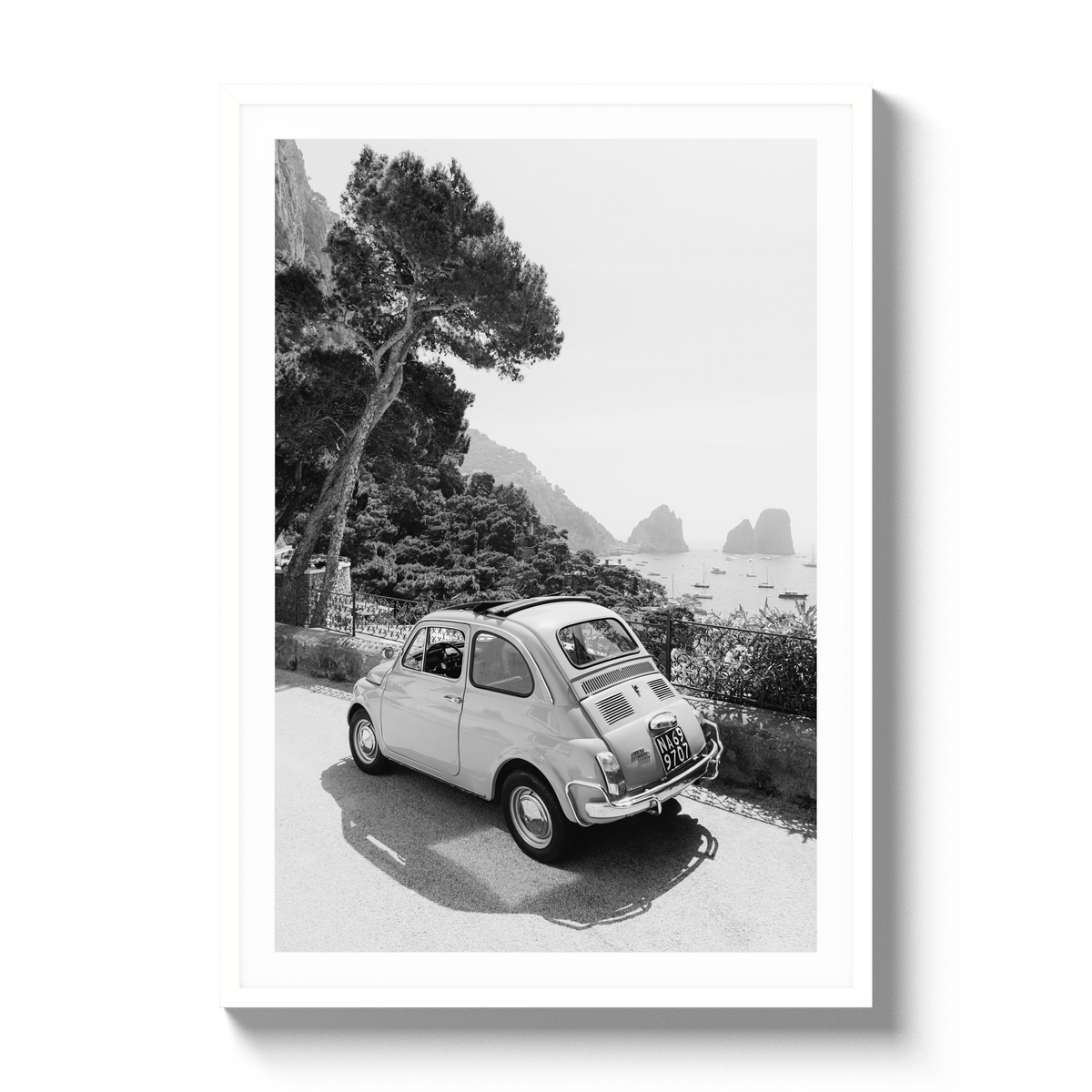 Fiat in Capri - Gallery / White / Matted