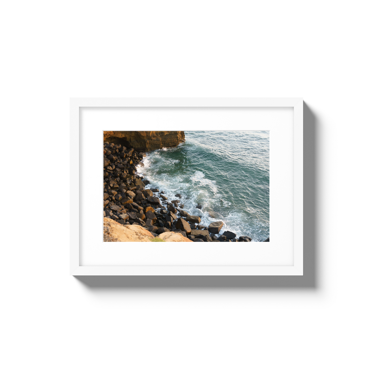 Drop In The Ocean - Small / White / Matted