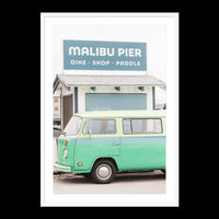 Malibu Pier - Statement / White / Matted