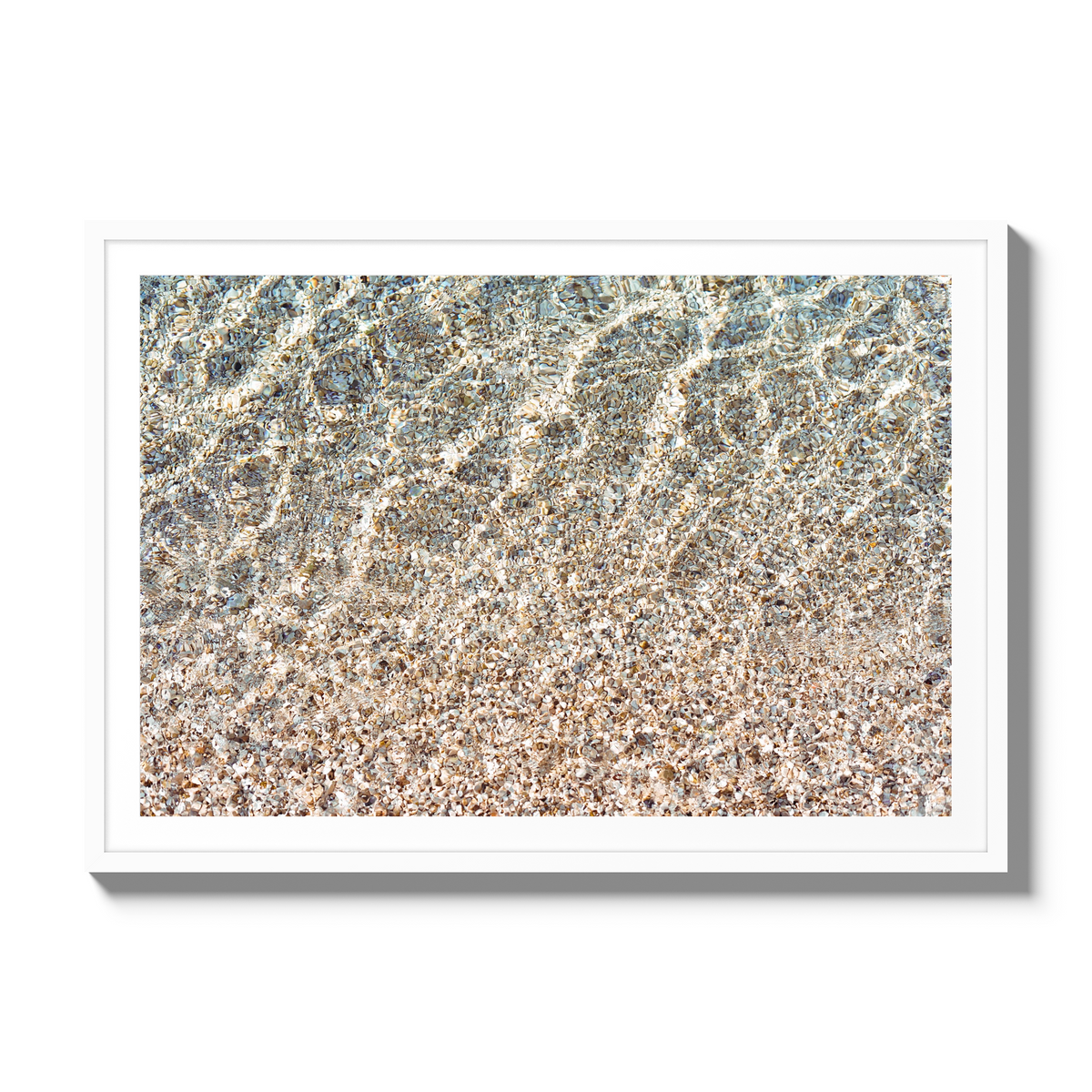 Pebbles - Gallery / White / Matted