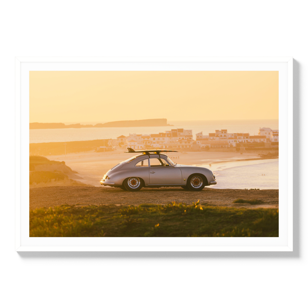 356 Sunset - Statement / White / Matted