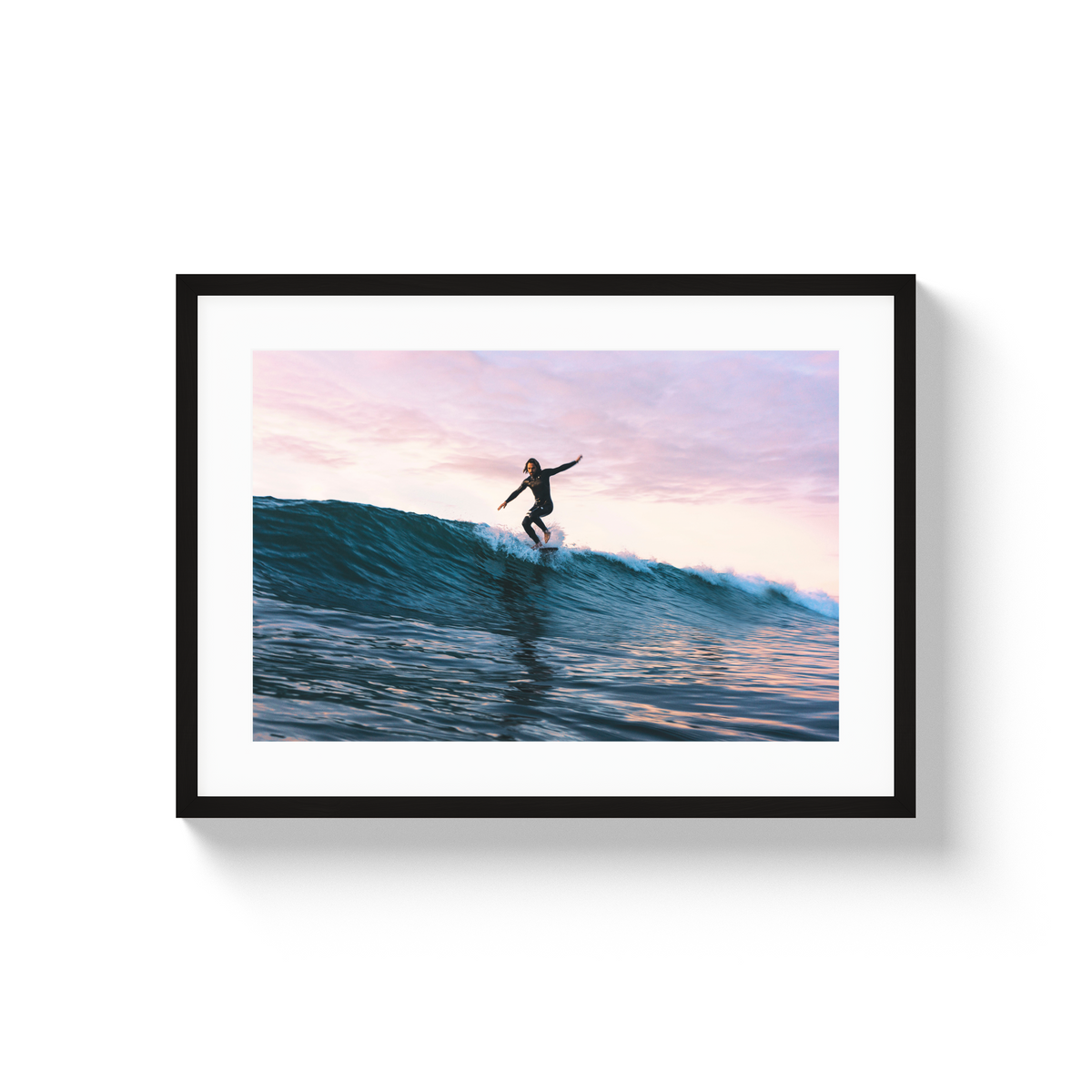 Walking on Water - Medium / Black / Matted