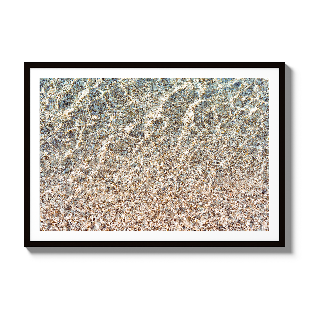 Pebbles - Gallery / Black / Matted