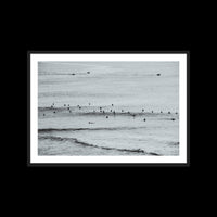 The Racetracks - Large / Black / Matted