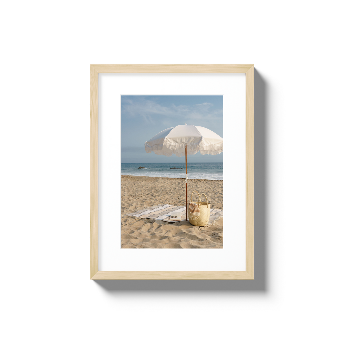 Beach Days - Small / Natural / Matted