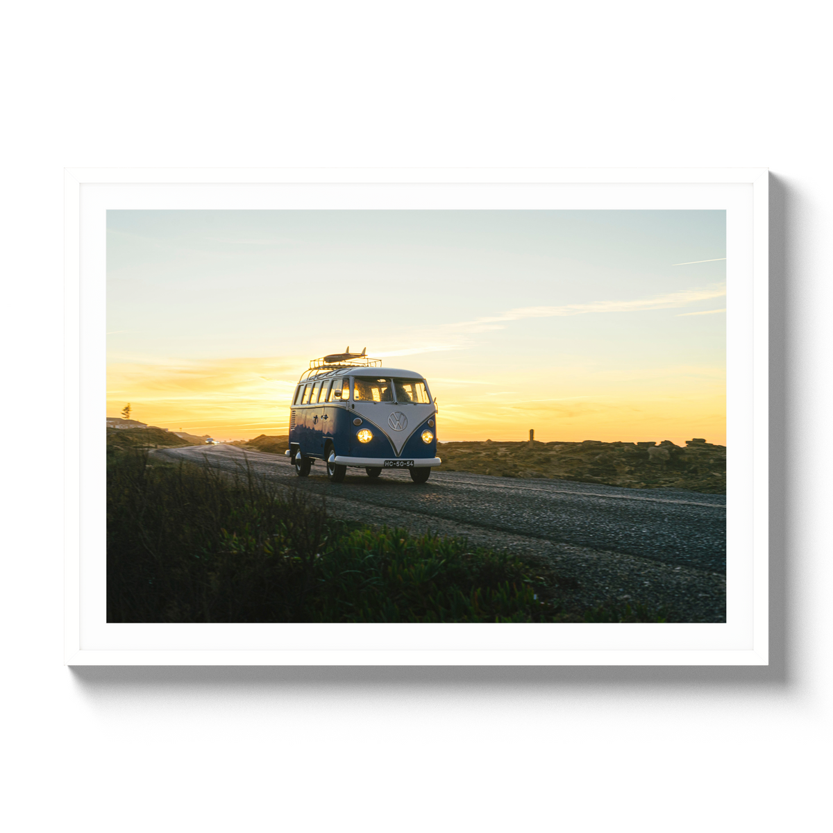 On the Road - Gallery / White / Matted