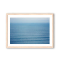 Blue Ripples, Pacifica, CA | Framed Wall Art by Carly Tabak | Idyll