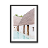 Carly Tabak Print SMALL / Black / MATTED Tranquil Hideaway