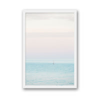 Sunset Sail - Newport Beach | Framed Wall Art by Carly Tabak | Idyll