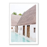 Carly Tabak Print X-LARGE / White / MATTED Tranquil Hideaway