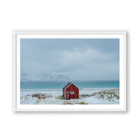 Linus Bergman Print MEDIUM / White / MATTED The Red Hut