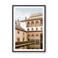 Morgan Ashley Print MEDIUM / Black / MATTED Alhambra de Granada