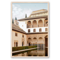 Morgan Ashley Print STATEMENT / Natural / FULL BLEED Alhambra de Granada